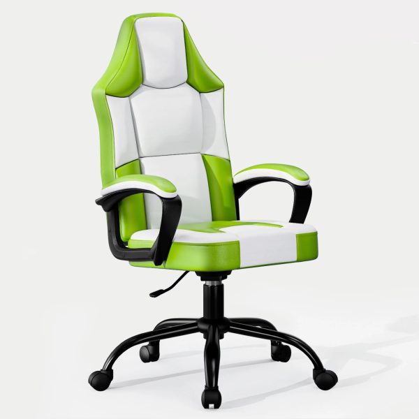 Gaming Chairs, with Integrated Headrest & Tilt Lock